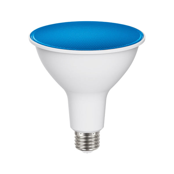 Foco LED PAR38, 13 W, Luz Azul, Base E27, No atenuable