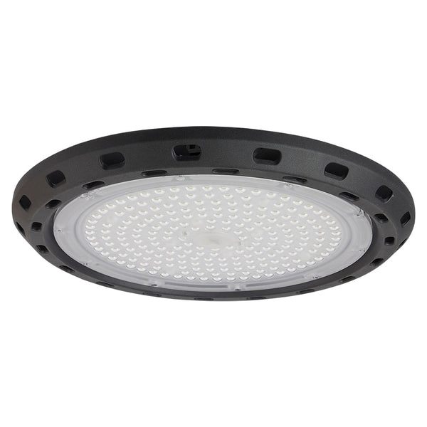 Lámpara UFO LED High Bay Campana, 150 W, Luz de Día, IP65, IK10, Industrial, LED integrado