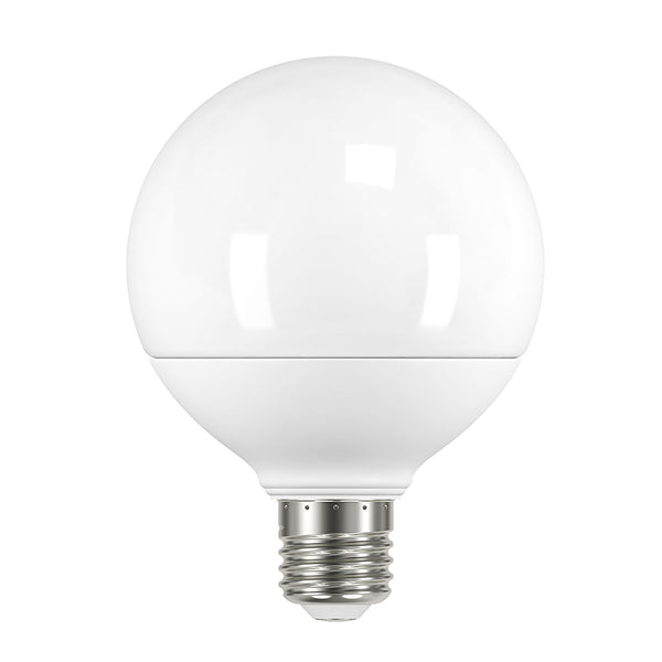 Foco LED tipo globo, 8 W, Luz suave cálida, Base E27