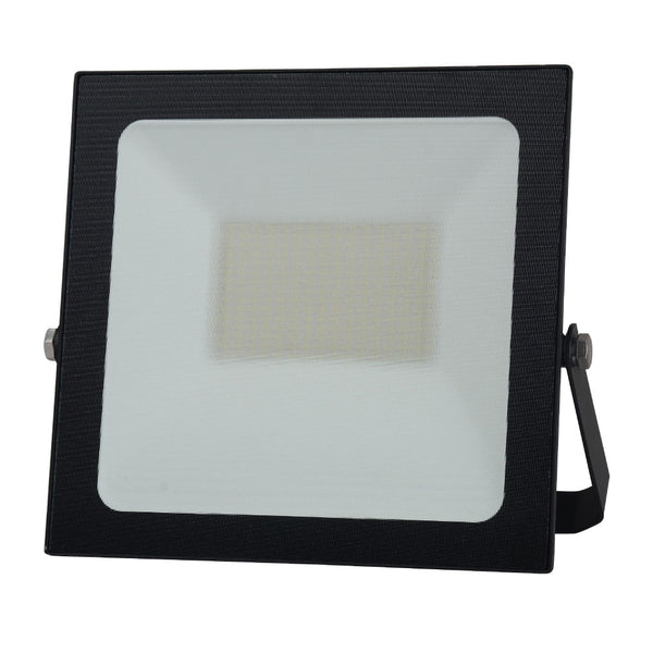 Reflector LED Exterior, 100 W, Luz Ámbar, IP65, IK07, No Atenuable, LED integrado