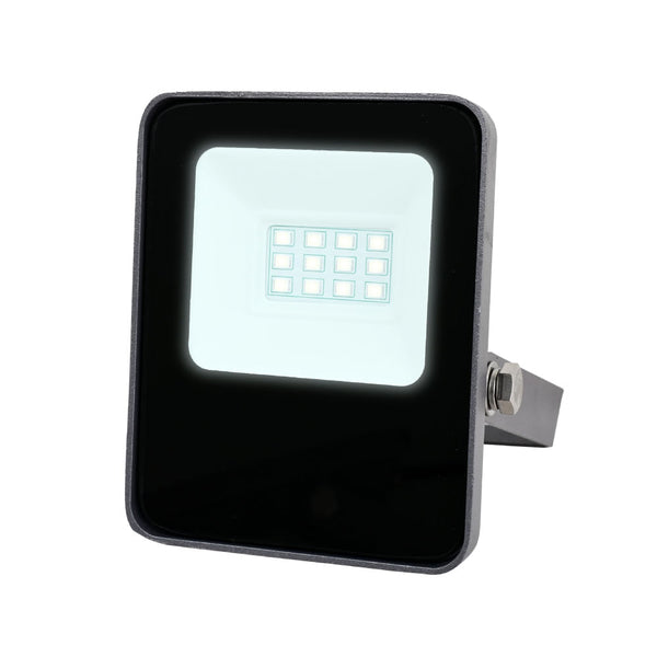 Reflector LED Exterior, 10 W, Luz de Día, IP65, IK07, No Atenuable, LED integrado