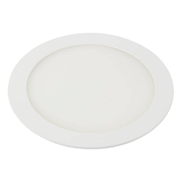 Lámpara Downlight LED Empotrable, 12 W, Luz Suave Cálida, No atenuable, LED integrado