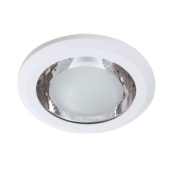 Downlight LED para empotrar en techo, Interiores, 8.5 W, Luz Suave Cálida, Base E27