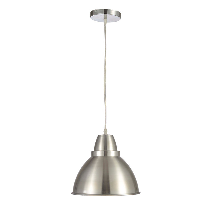 Lampara Colgante Mil Luces British Ii Aluminio Color Plateado